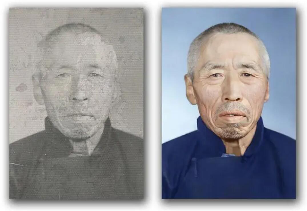 高石碑镇破损照片修复-56